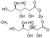 GLUCONIC ACID ZINC(II) SALT HYDRATE Struktur