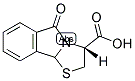 (R)-5-OXO-2,3,5,9B-TETRAHYDRO-THIAZOLO[2,3-A]ISOINDOLE-3-CARBOXYLIC ACID Struktur