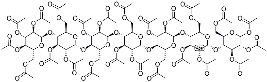 PERACETYL MALTOHEPTAOSE Struktur