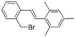 2-(2-[2-(BROMOMETHYL)PHENYL]VINYL)-1,3,5-TRIMETHYLBENZENE Struktur