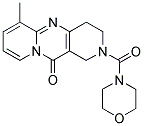 6-METHYL-2-(MORPHOLIN-4-YLCARBONYL)-1,2,3,4-TETRAHYDRO-11H-DIPYRIDO[1,2-A:4',3'-D]PYRIMIDIN-11-ONE Struktur