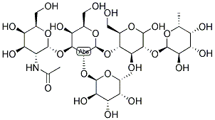 BLOOD GROUP A PENTASACCHARIDE Struktur