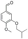 3-ISOBUTOXY-4-METHOXYBENZALDEHYDE Struktur