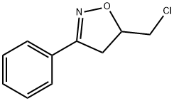 5-(CHLOROMETHYL)-3-PHENYL-4,5-DIHYDROISOXAZOLE Struktur