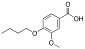 4-BUTOXY-3-METHOXY-BENZOIC ACID Struktur