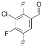 3-CHLORO-2,4,5-TRIFLUOROBENZALDEHYDE Struktur