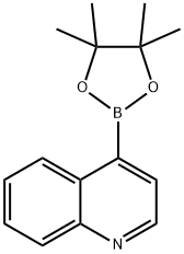 4-(4,4,5,5-TETRAMETHYL-[1,3,2]DIOXABOROLAN-2-YL)-QUINOLINE Struktur