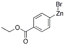 4-(ETHOXYCARBONYL)PHENYLZINC BROMIDE Struktur