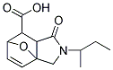 3-SEC-BUTYL-4-OXO-10-OXA-3-AZA-TRICYCLO[5.2.1.0(1,5)]DEC-8-ENE-6-CARBOXYLIC ACID Struktur