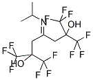 1,1,1,7,7,7-HEXAFLUORO-2,6-DIHYDROXY-2,6-BISTRIFLUOROMETHYL-4-ISOPROPYLIMINOHEPTANE Struktur