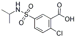 2-CHLORO-5-[(ISOPROPYLAMINO)SULFONYL]BENZOIC ACID Struktur