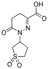 1-(1,1-DIOXIDOTETRAHYDROTHIEN-3-YL)-6-OXO-1,4,5,6-TETRAHYDROPYRIDAZINE-3-CARBOXYLIC ACID Struktur