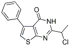 2-(1-CHLOROETHYL)-5-PHENYLTHIENO[2,3-D]PYRIMIDIN-4(3H)-ONE Struktur