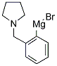 (2-(1-PYRROLIDINYLMETHYL)PHENYL)MAGNESIUM BROMIDE Struktur