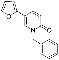 1-BENZYL-5-(2-FURYL)PYRIDIN-2(1H)-ONE Struktur