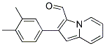 2-(3,4-DIMETHYLPHENYL)-3-INDOLIZINECARBALDEHYDE Struktur