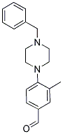 4-(4-BENZYLPIPERAZIN-1-YL)-3-METHYLBENZALDEHYDE Struktur