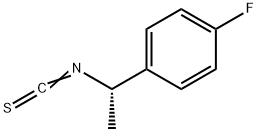 (S)-(+)-1-(4-FLUOROPHENYL)ETHYL ISOTHIOCYANATE Struktur