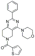 (4-MORPHOLIN-4-YL-2-PHENYL-7,8-DIHYDRO-5H-PYRIDO[4,3-D]PYRIMIDIN-6-YL)-THIOPHEN-2-YL-METHANONE Struktur