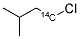 ISOVALERYL CHLORIDE, [1-14C] Struktur