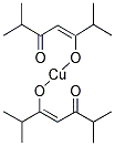 COPPER BIS(DIISOBUTYRYLMETHANATE) Struktur