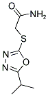 2-[(5-ISOPROPYL-1,3,4-OXADIAZOL-2-YL)SULFANYL]ACETAMIDE Struktur