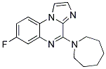 4-AZEPAN-1-YL-7-FLUOROIMIDAZO[1,2-A]QUINOXALINE Struktur