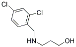 3-((2,4-DICHLOROBENZYL)AMINO)PROPAN-1-OL Struktur