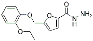 5-(2-ETHOXY-PHENOXYMETHYL)-FURAN-2-CARBOXYLIC ACID HYDRAZIDE Struktur