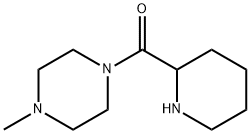 (4-METHYL-PIPERAZIN-1-YL)-PIPERIDIN-2-YL-METHANONE Struktur