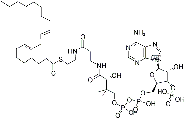 EICOSATRIENOYL 8,11,14 COENZYME A Struktur