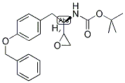 [2-(4-BENZYLOXY-PHENYL)-1(R)-(S)OXIRANYL-ETHYL]-CARBAMIC ACID TERT-BUTYL ESTER Struktur