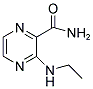 3-(ETHYLAMINO)-2-PYRAZINECARBOXAMIDE Struktur