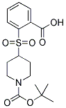 2-([1-(TERT-BUTOXYCARBONYL)PIPERIDIN-4-YL]SULFONYL)BENZOIC ACID Struktur