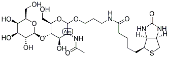 BIOTIN-N-ACETYLLACTOSAMINE Struktur