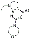 8-ETHYL-2-MORPHOLIN-4-YL-7,8-DIHYDROIMIDAZO[1,2-A][1,3,5]TRIAZIN-4(6H)-ONE Struktur