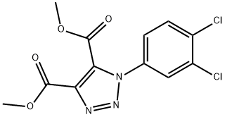 DIMETHYL 1-(3,4-DICHLOROPHENYL)-1H-1,2,3-TRIAZOLE-4,5-DICARBOXYLATE Struktur