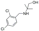 2-((2,4-DICHLOROBENZYL)AMINO)-2-METHYLPROPAN-1-OL Struktur