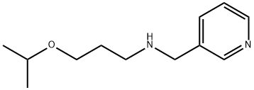 (3-ISOPROPOXY-PROPYL)-PYRIDIN-3-YLMETHYL-AMINE Struktur