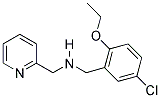 N-(5-CHLORO-2-ETHOXYBENZYL)-N-(PYRIDIN-2-YLMETHYL)AMINE Struktur