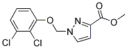 1-(2,3-DICHLORO-PHENOXYMETHYL)-1 H-PYRAZOLE-3-CARBOXYLIC ACID METHYL ESTER Struktur