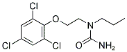 N-PROPYL-N-[2-(2,4,6-TRICHLOROPHENOXY)ETHYL]UREA Struktur