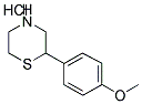 2-(4-METHOXYPHENYL)THIOMORPHOLINE HYDROCHLORIDE Struktur