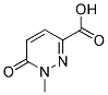 1-METHYL-6-OXO-1,6-DIHYDRO-PYRIDAZINE-3-CARBOXYLIC ACID Struktur