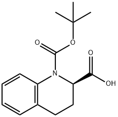 (R)-3,4-DIHYDRO-2H-QUINOLINE-1,2-DICARBOXYLIC ACID 1-TERT-BUTYL ESTER Struktur