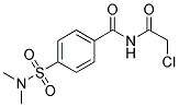 N-(2-CHLORO-ACETYL)-4-DIMETHYLSULFAMOYL-BENZAMIDE Struktur