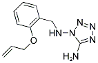 N1-(2-(ALLYLOXY)BENZYL)-1H-TETRAZOLE-1,5-DIAMINE Struktur