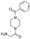 2-AMINO-1-(4-BENZOYL-PIPERAZIN-1-YL)-ETHANONE Struktur