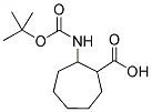 2-BOC-AMINOCYCLOHEPTANECARBOXYLIC ACID Struktur