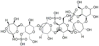 NEOCARRAHEXAOSE-1,3,5-TRIS(4-O-SULPHATE) Struktur